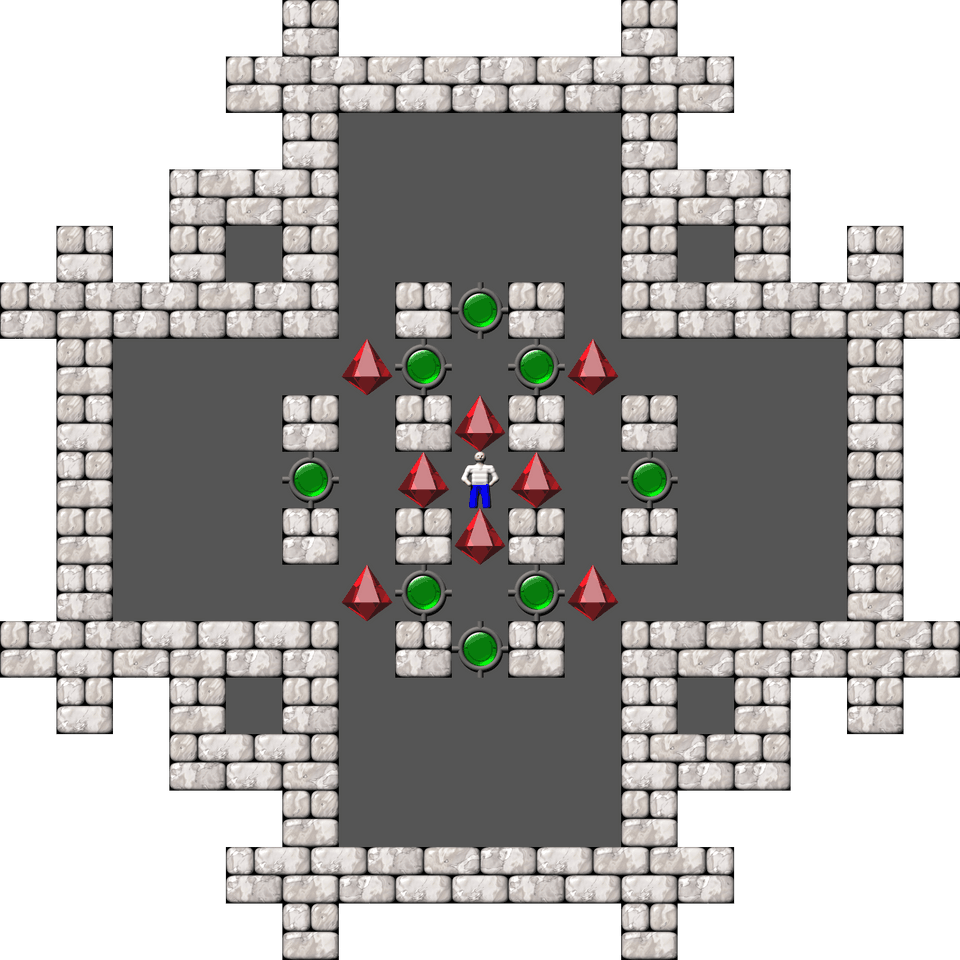 Сокобан Brian Kents Sokoban2Ks Sokoban2K уровень 6